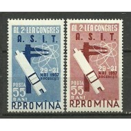 1957 - Al 2-lea congres ASIT, serie neuzata