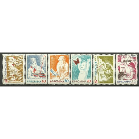 1962 - Copii in RPR, serie neuzata