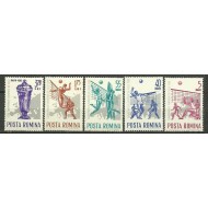 1963 - Campionatele europene de volei, serie neuzata