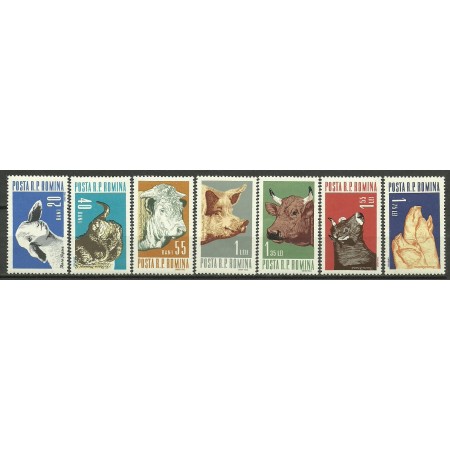 1962 - Animale de rasa, serie neuzata