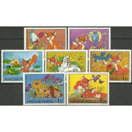 Ungaria 1982 - desene animate Vuk, serie neuzata Ungaria 1982 - desene animate Vuk, serie neuzata