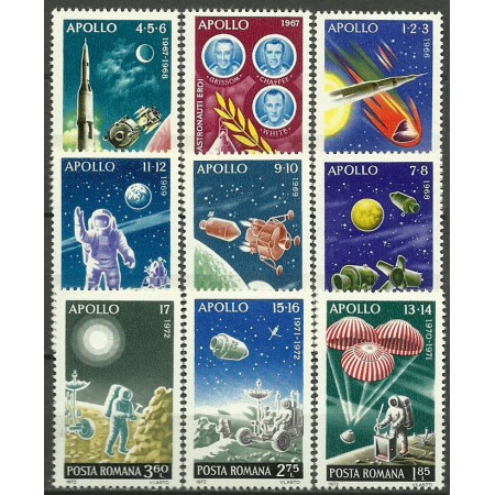 1972 - Incheierea programului Apollo, serie neuzata