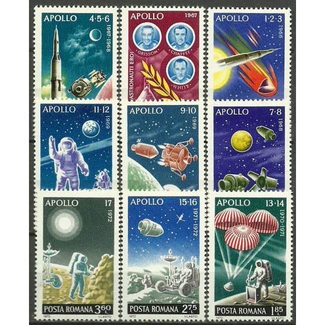 1972 - Incheierea programului Apollo, serie neuzata