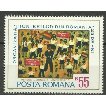 1974 - Organizatia pionierilor, neuzata