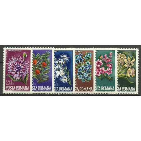 1974 - Flori, serie neuzata