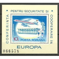 1977 - Conferinta pt. securitate, avion, colita neuzata