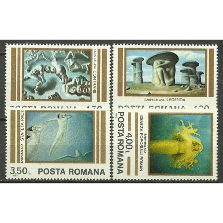 1982 - reproduceri de arta, serie neuzata