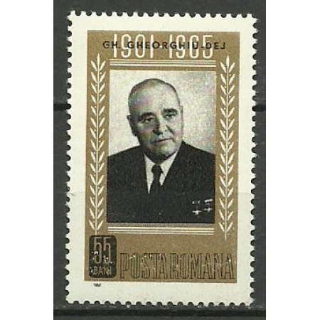1966 - Gheorghe Gheorghiu -Dej, neuzata