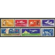 1960 - Ziua aviatiei, serie neuzata