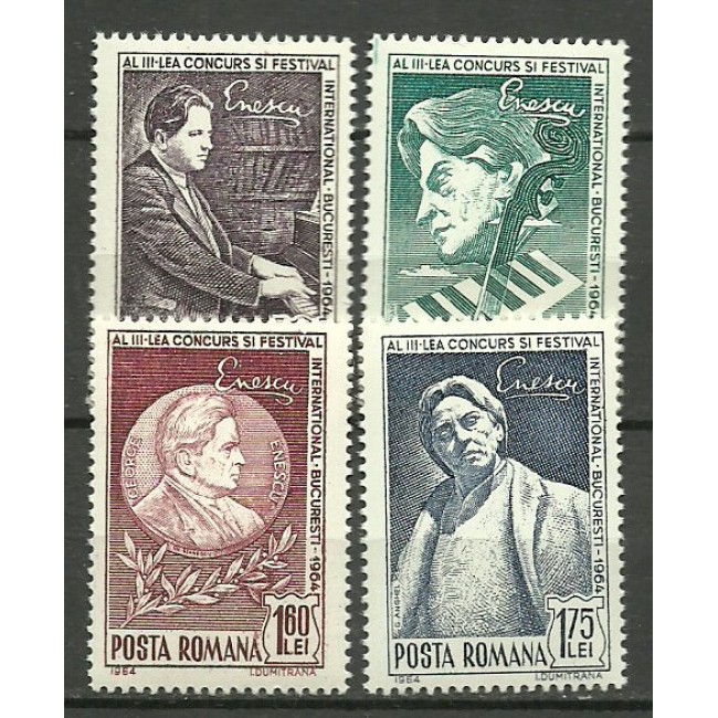 1964 - Festivalul George Enescu, serie neuzata