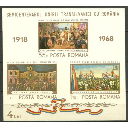 1968 - Semicentenarul Unirii, colita neuzata