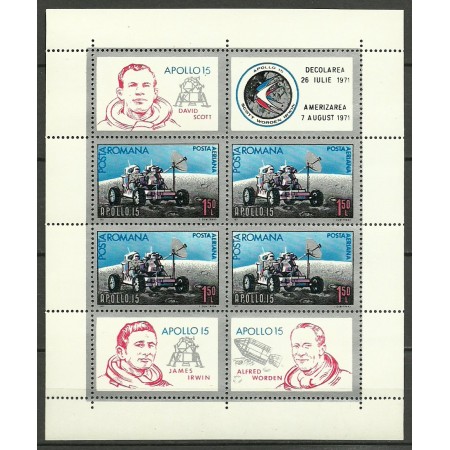 1971 - Apollo 15, bloc neuzat