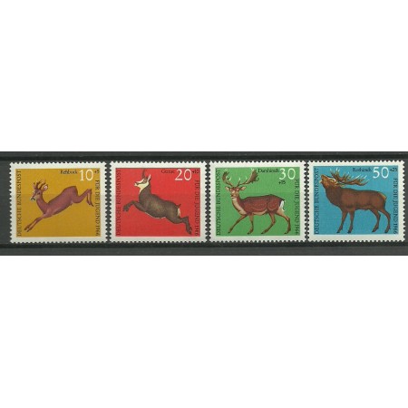 Bundes 1966 - Animale, fauna, serie neuzata Bundes 1966 - Animale, fauna, serie neuzata