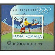1972 - Jocurile Olimpice Munchen, colita neuzata