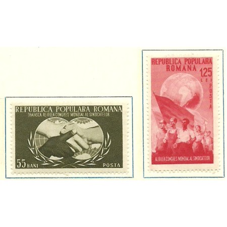 1953 - Congresul sindical, serie neuzata