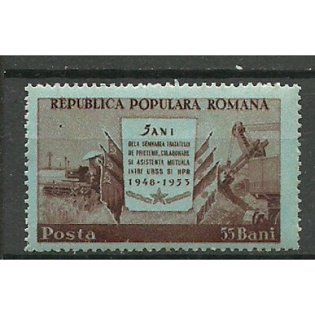 1953 - 5 ani tratatul de prietenie cu URSS, neuzata