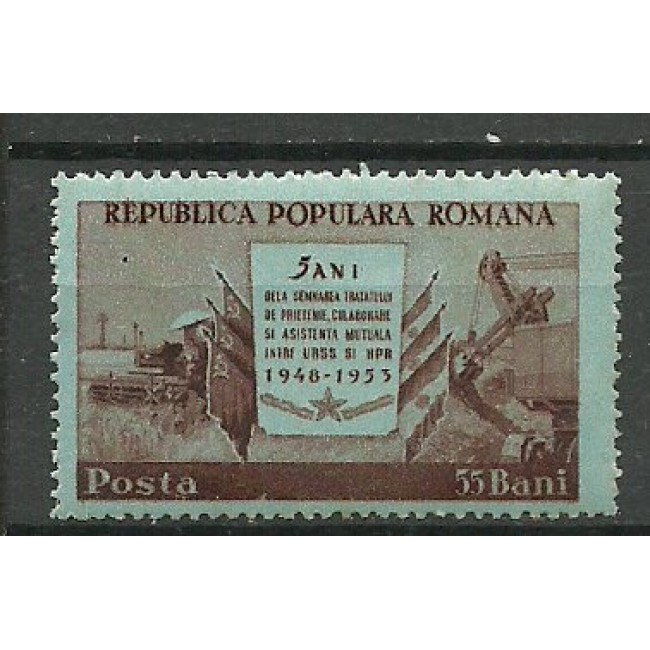 1953 - 5 ani tratatul de prietenie cu URSS, neuzata