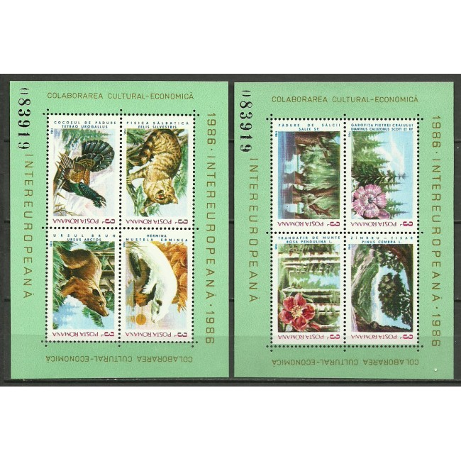 1986 - colaborarea, fauna-flora, blocuri neuzate