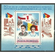 1989 - 1 Mai, Ceausescu, colita neuzata