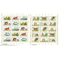 1983 - Flora si fauna, blocuri neuzate
