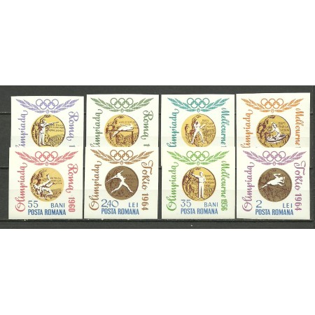 1964 - Medalii olimpice, serie nedantelata neuzata 1964 - Medalii olimpice, serie nedantelata neuzata
