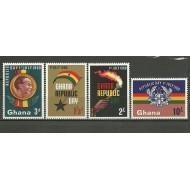 Ghana 1960 - Aniversarea republicii, serie neuzata