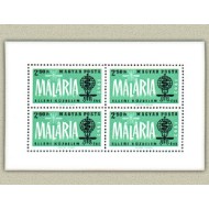 Ungaria 1962 - Malaria, bloc neuzat
