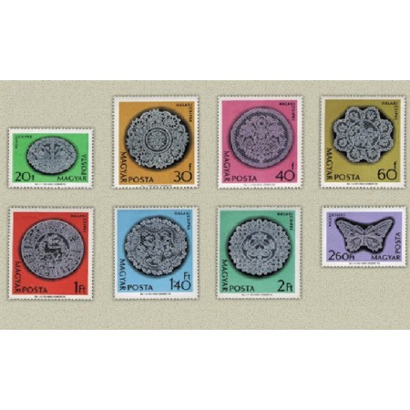 Ungaria 1964 - Dantele Halas II, serie neuzata Ungaria 1964 - Dantele Halas II, serie neuzata