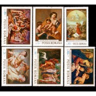 1968 - Reproduceri de arta II, serie neuzata