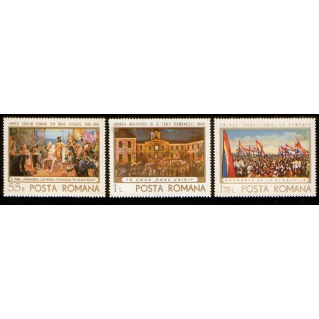 1968 - Semicentenarul Unirii, serie neuzata