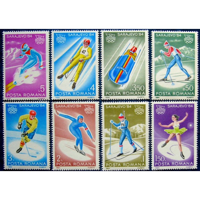 1984 - Jocurile Olimpice de Iarna Sarajevo, serie neuzata