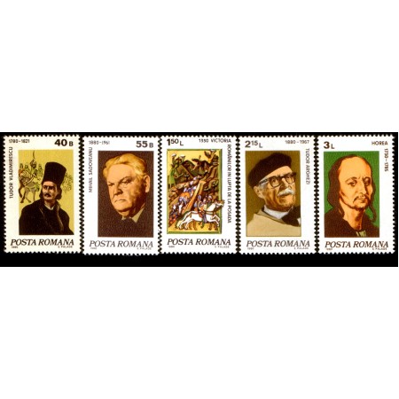 1980 - Aniversari-Comemorari, serie neuzata