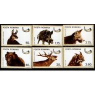 1976 - Vanatoarea, fauna, animale, serie neuzata