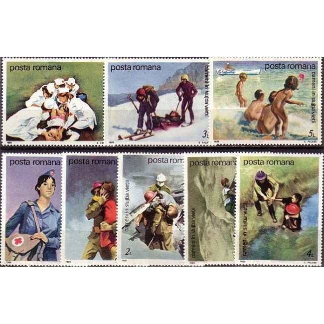 1989 - Oameni in slujba vietii, serie neuzata 1989 - Oameni in slujba vietii, serie neuzata