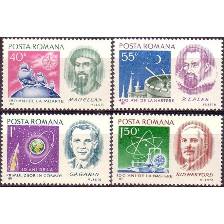 1971 - Aniversari II-oameni de stiinta, serie neuzata