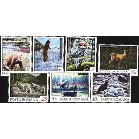 1992 - Fauna din regiunile nordice, serie neuzata 1992 - Fauna din regiunile nordice, serie neuzata