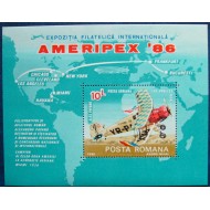 1986 - Ameripex, avion, colita neuzata