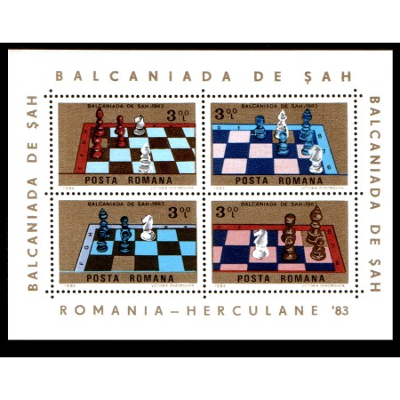 1984 - Balcaniada de Sah, bloc neuzat