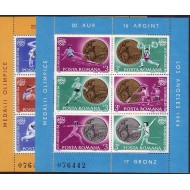 1984 - Medalii Olimpice-Los Angeles, blocuri neuzate