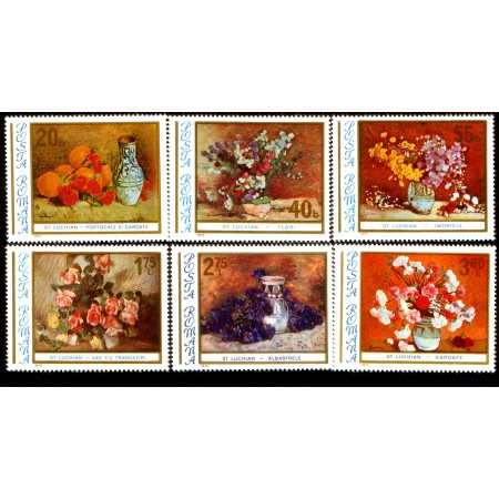 1976 - Picturi Stefan Luchian, serie neuzata