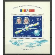 1981 - Zborul romano-sovietic in cosmos, colita neuzata