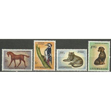 Luxemburg 1961 - Animale, fauna, serie neuzata Luxemburg 1961 - Animale, fauna, serie neuzata