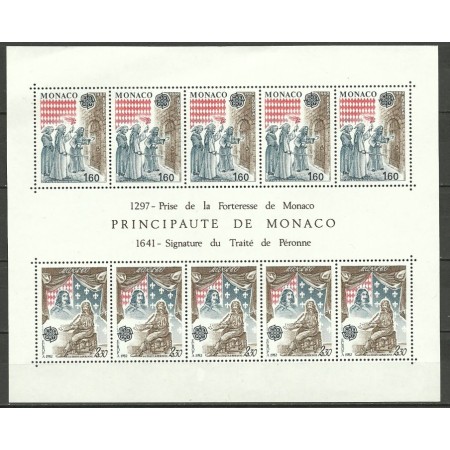Monaco 1982 - Europa, bloc neuzat Monaco 1982 - Europa, bloc neuzat