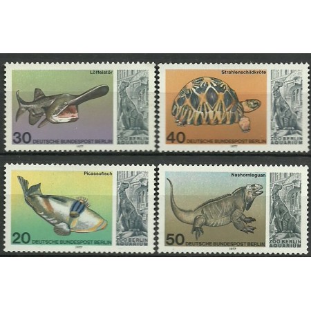 Berlin 1977 - Fauna, animale, serie neuzata Berlin 1977 - Fauna, animale, serie neuzata