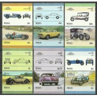 Nevis 1986 - Automobile, serie neuzata