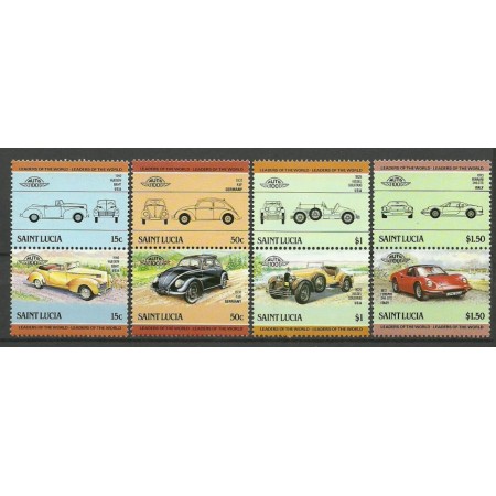 Saint Lucia 1985 - Automobile, serie neuzata