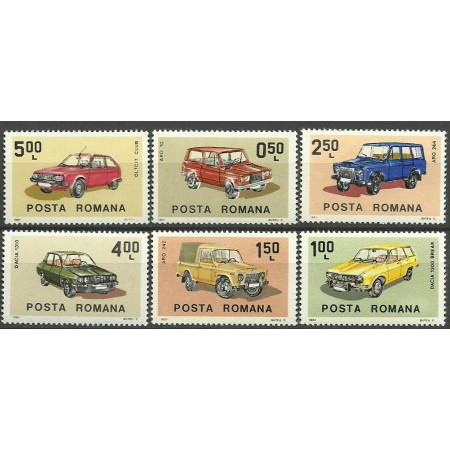 1983 - automobile, Dacia, Aro, serie neuzata