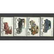 Barbados 1983 - Classic Cars, masini, serie neuzata