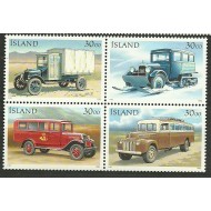 Islanda 1992 - Vehicule postale, serie neuzata