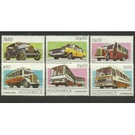 Mozambic 1980 - Autovehicole, masini, serie neuzata